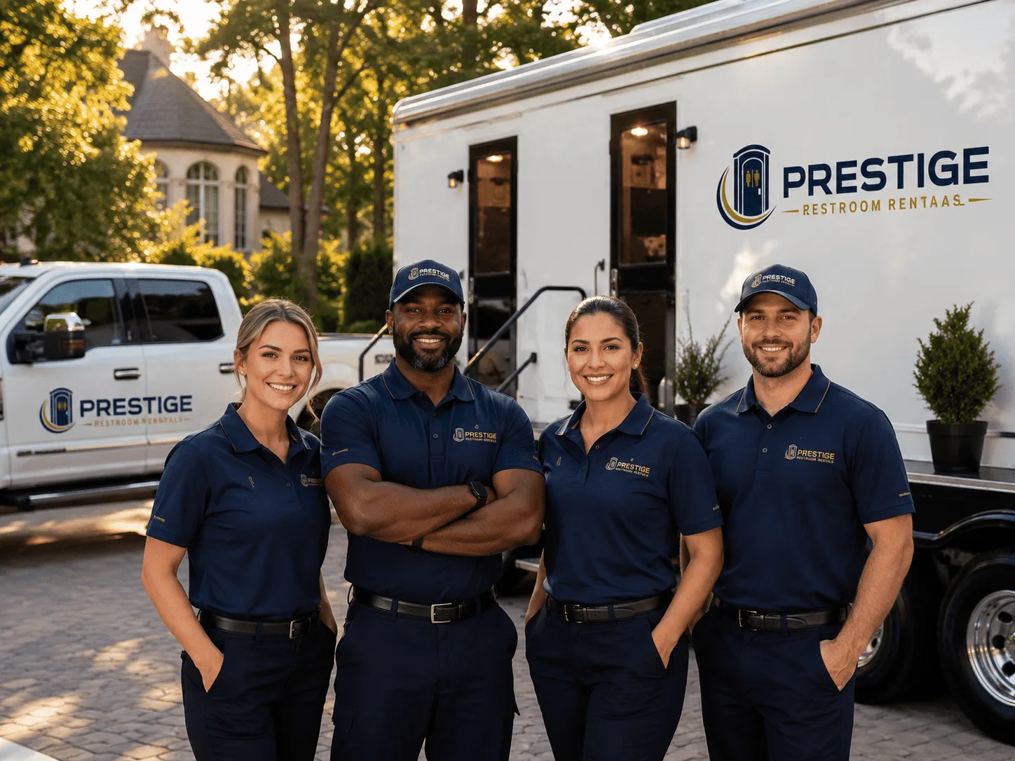 Trusted Luxury Portable Restrooms company in Reeder, ND
